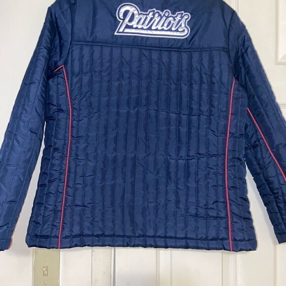 NFL authentic Patriots full zip up jacket size meduim - Picture 2 of 8